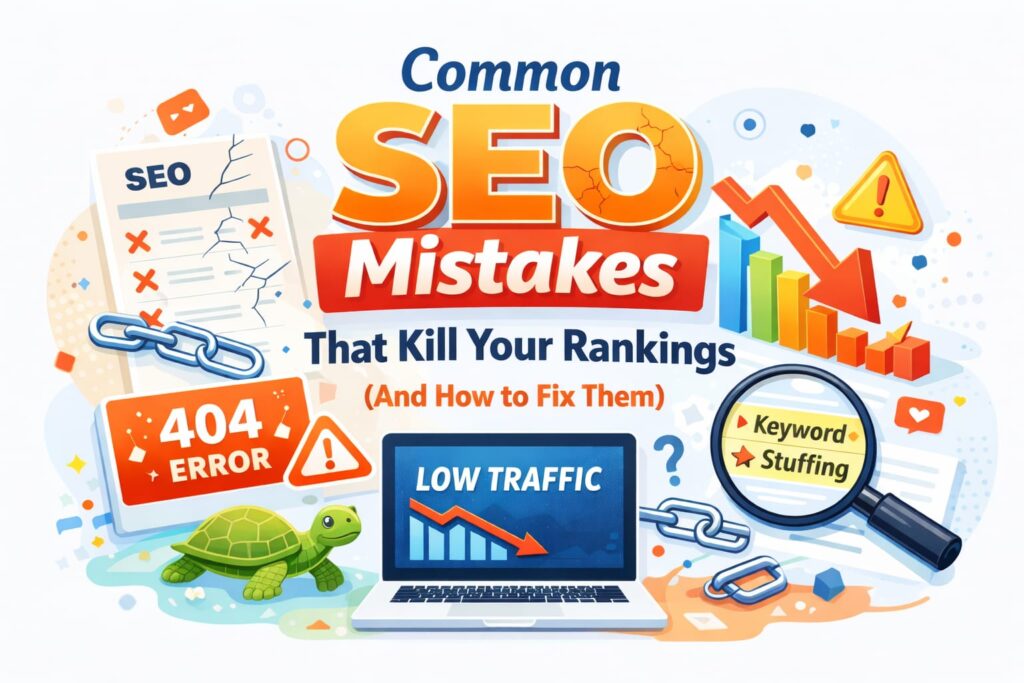 Common SEO Mistakes That Kill Your Rankings (And How to Fix Them)